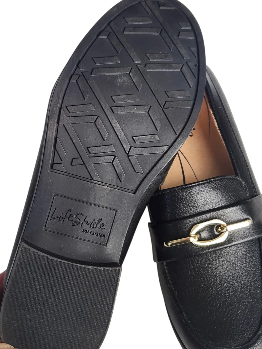 LifeStride Sonoma Black Career/School Loafer Size 5.5 NWOT